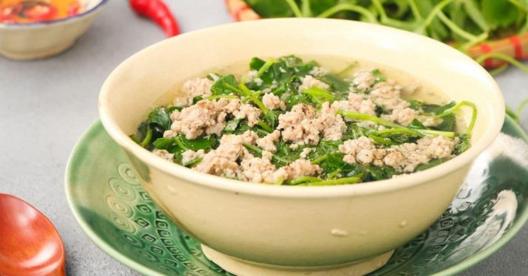 Canh rau má thịt bò – Cách nấu thơm ngon bổ dưỡng thanh mát cơ thể